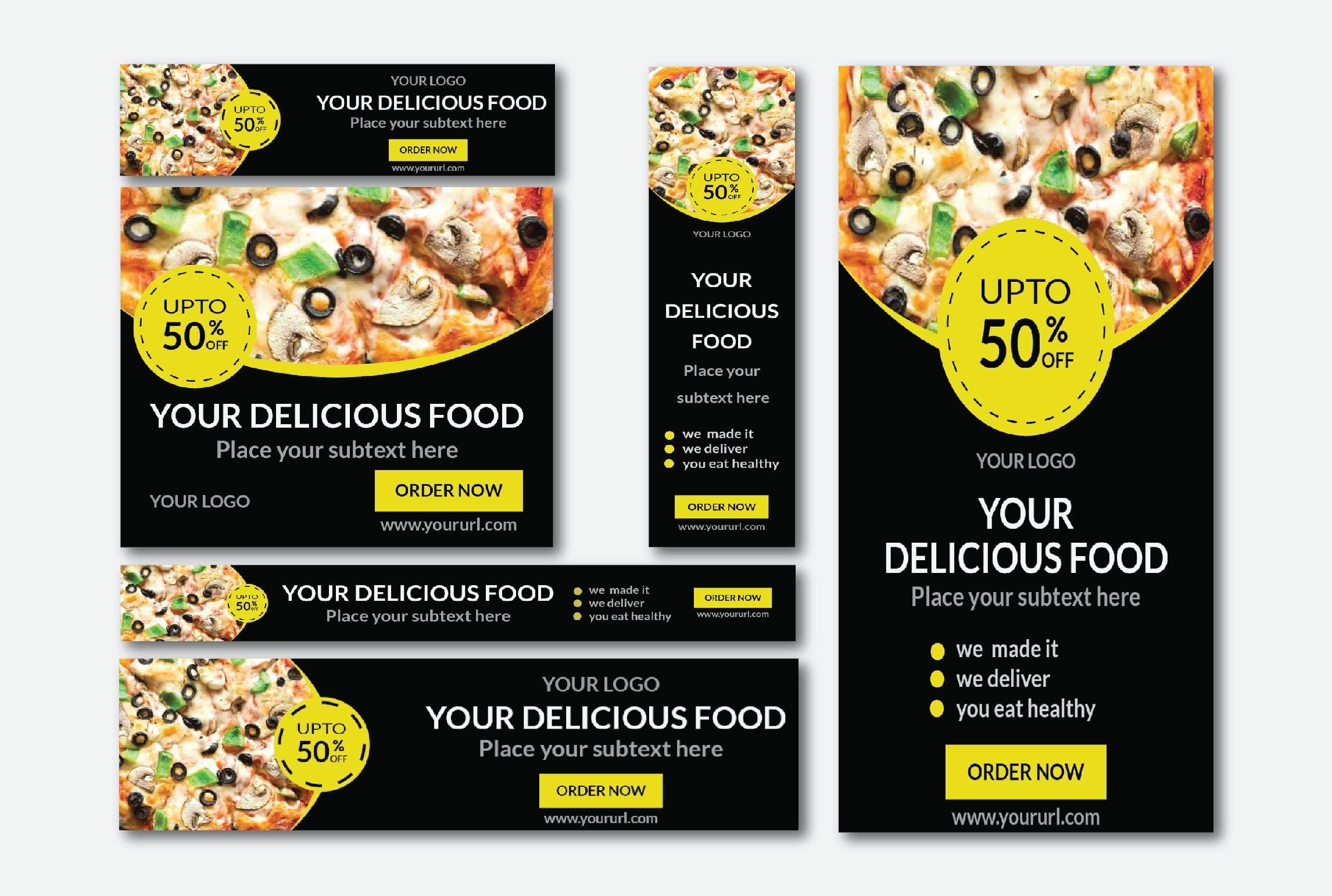 I will do professional eye catching banner ads, Adwords, display ads design