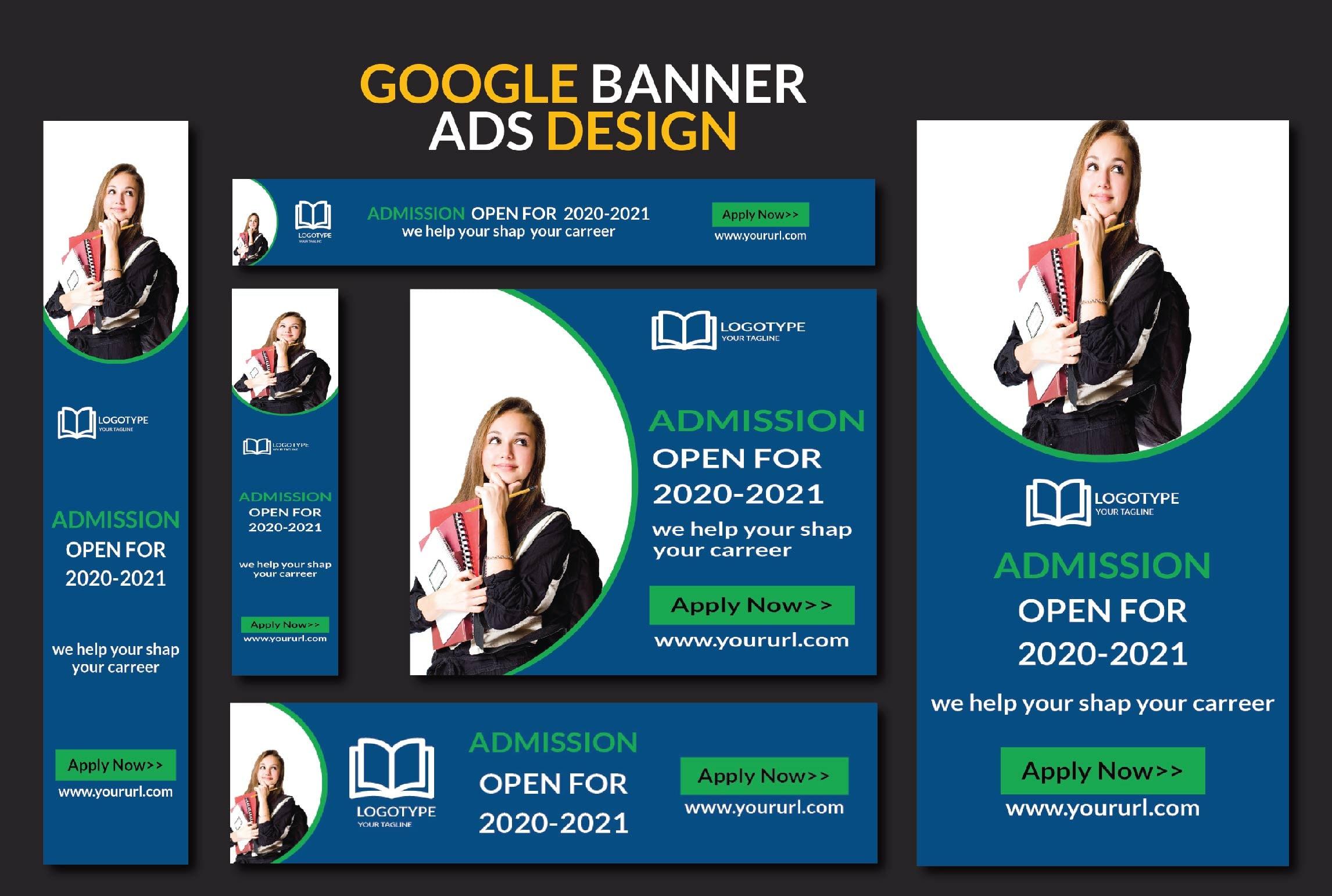I will do professional eye catching banner ads, Adwords, display ads design
