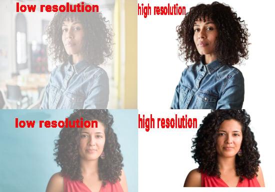 I Will Do Background Removal, retouch, resize 