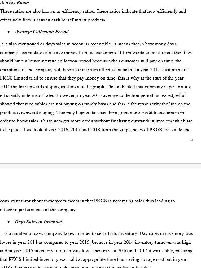 I will offer financial analysis, project report, company analysis