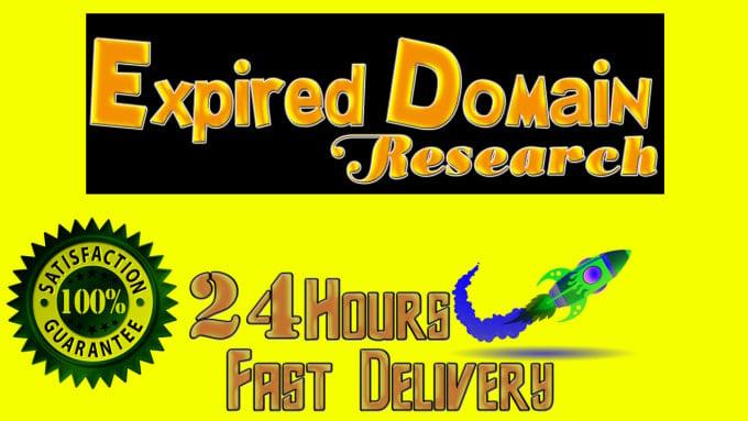 find high authority expired domain name research