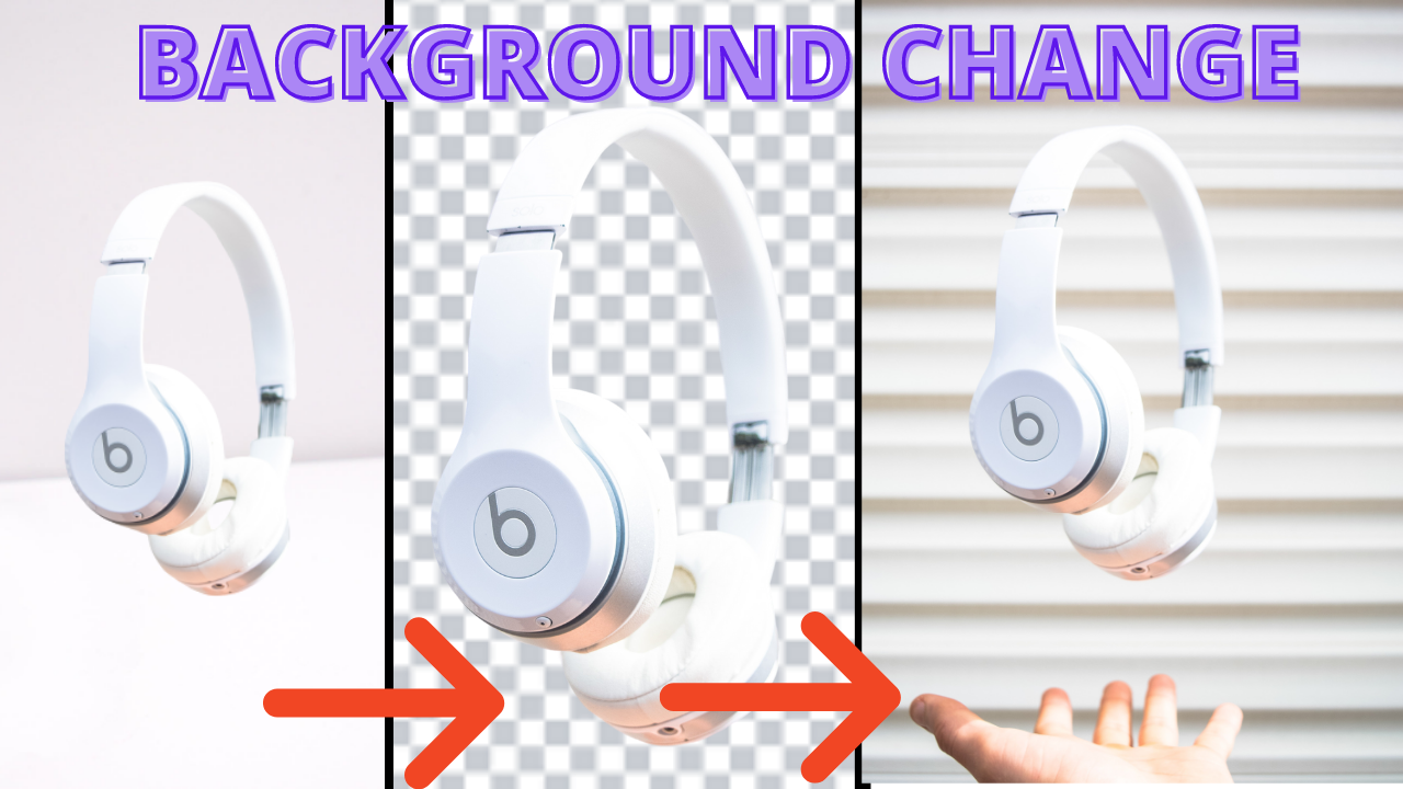 I will do background removal or background change.