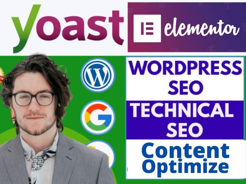 I will do yoast wordpress On Page SEO optimization, SEO Audit Page, Content SEO Optimize