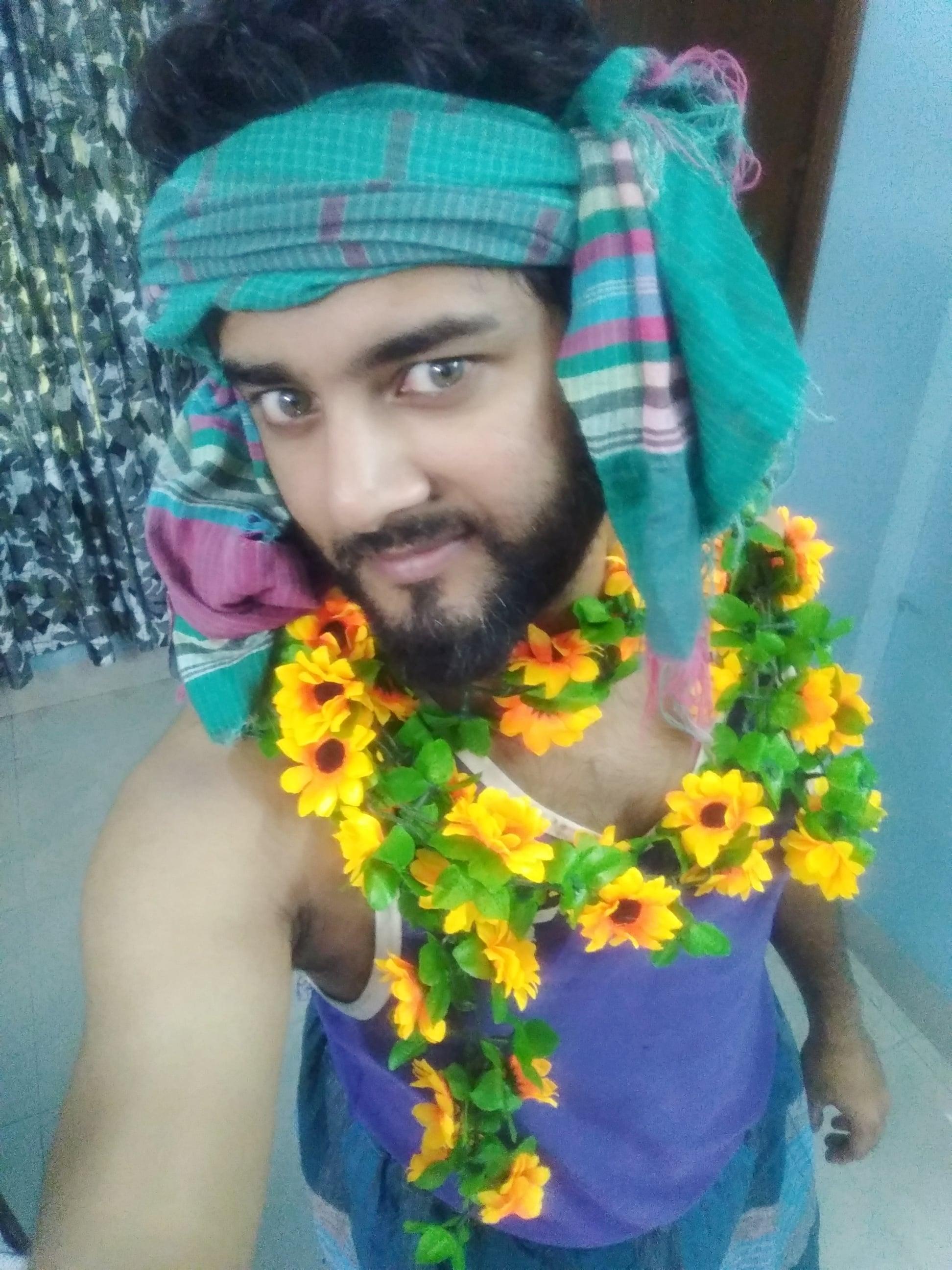 i will delivery your any message as a funny blind man