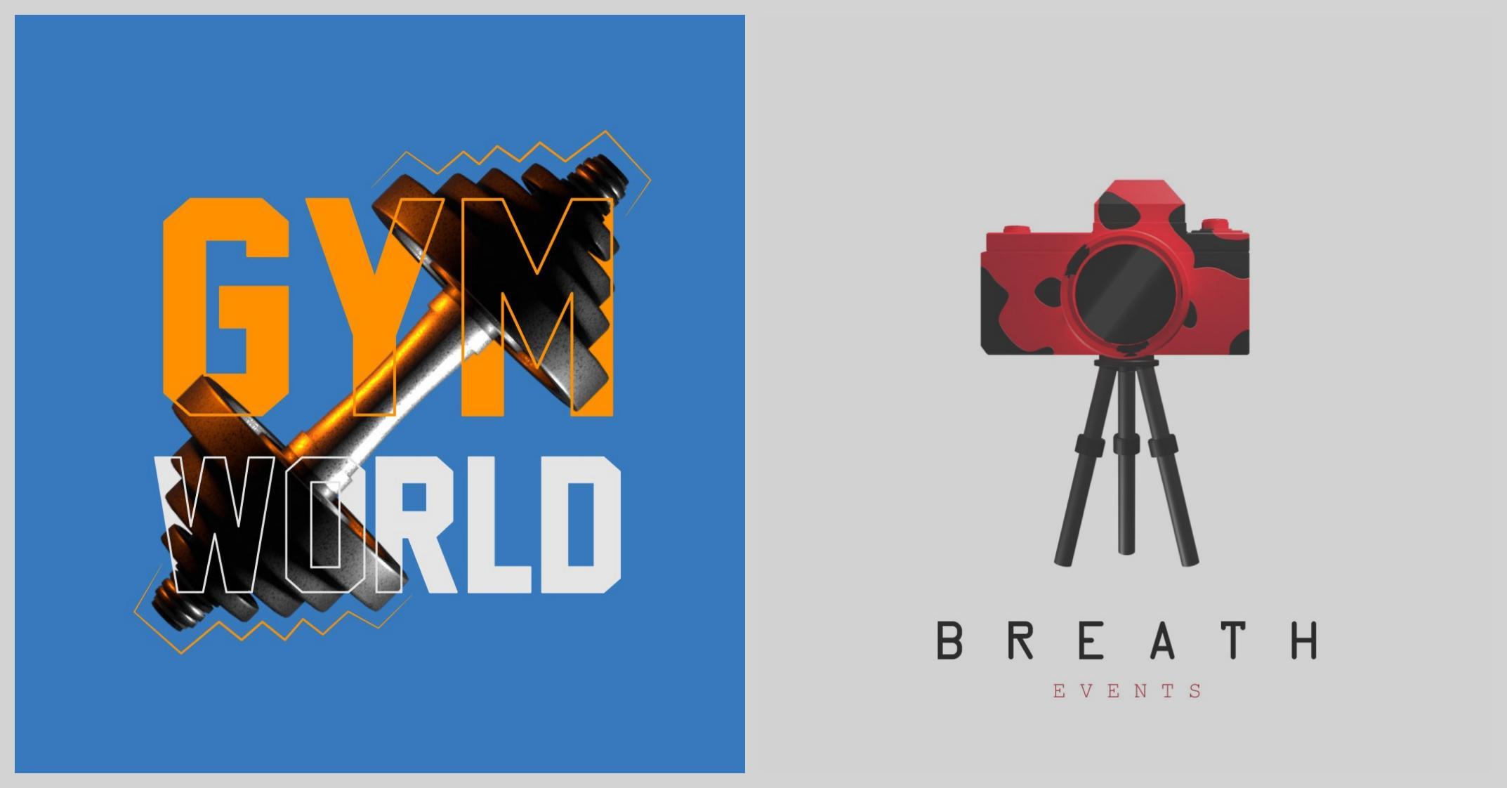 I will create a 2d or 3d logo for your social media or business