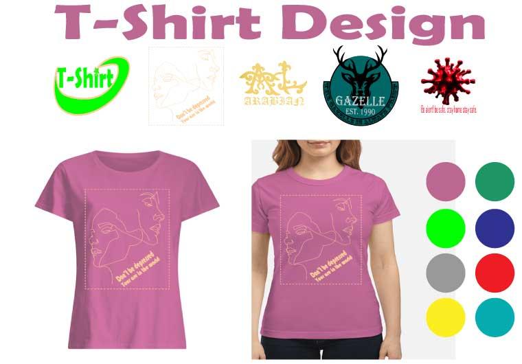 I will do custom T-shirt design 