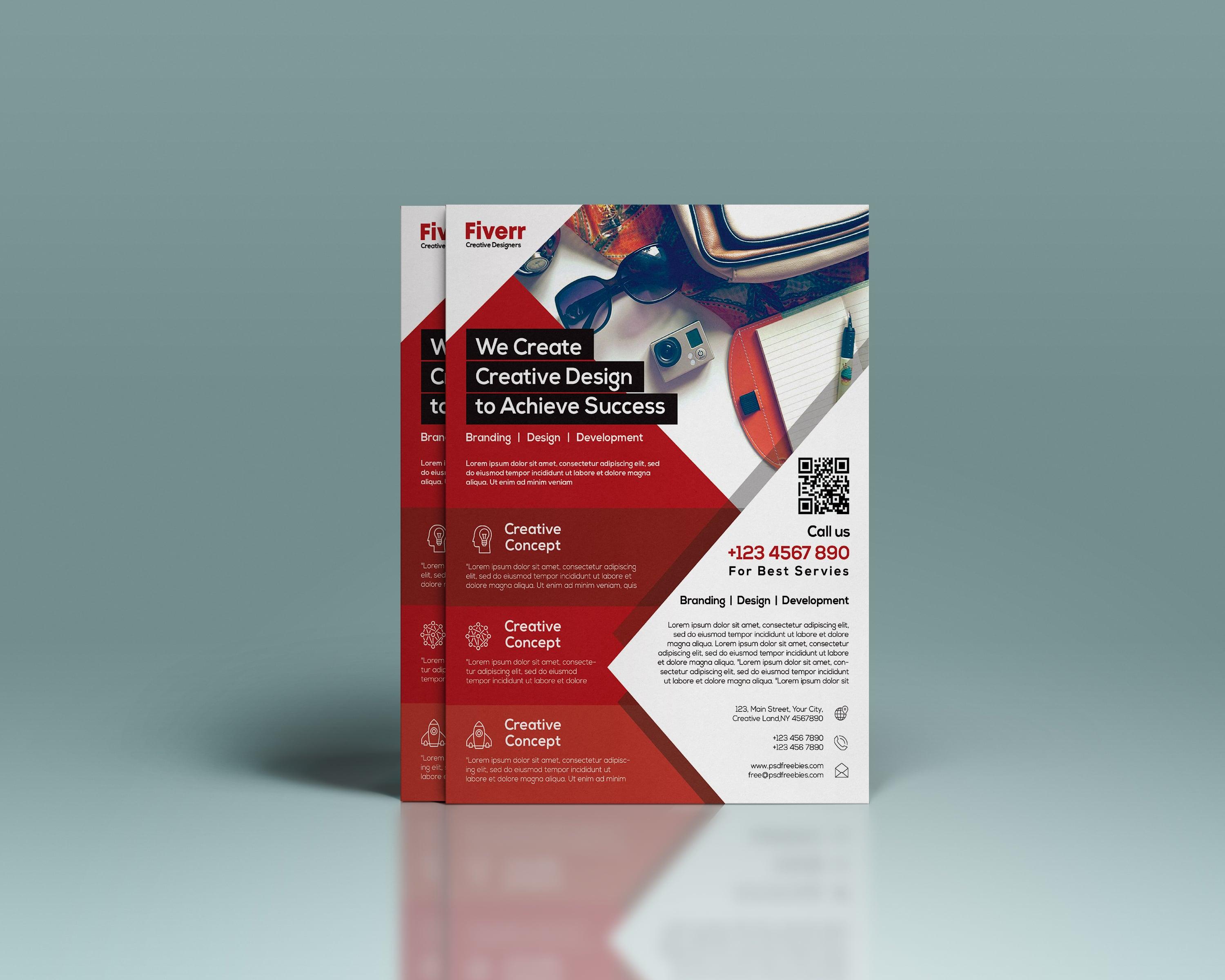 I will design an awesome flyer design