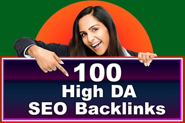 I will do 100 SEO link building backlinks, for google ranking
