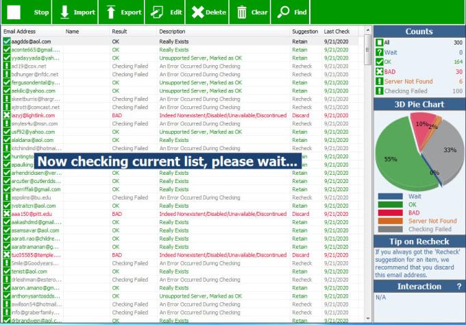 I will Collect Targeted Email and Camping