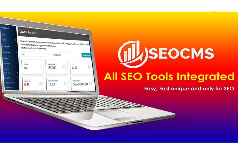 SEOCMS - Multipurpose CMS with Integrated SEO Tools & Blog!