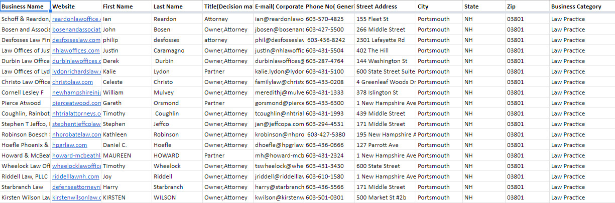 I will do b2b lead generation,web research and collect your business data