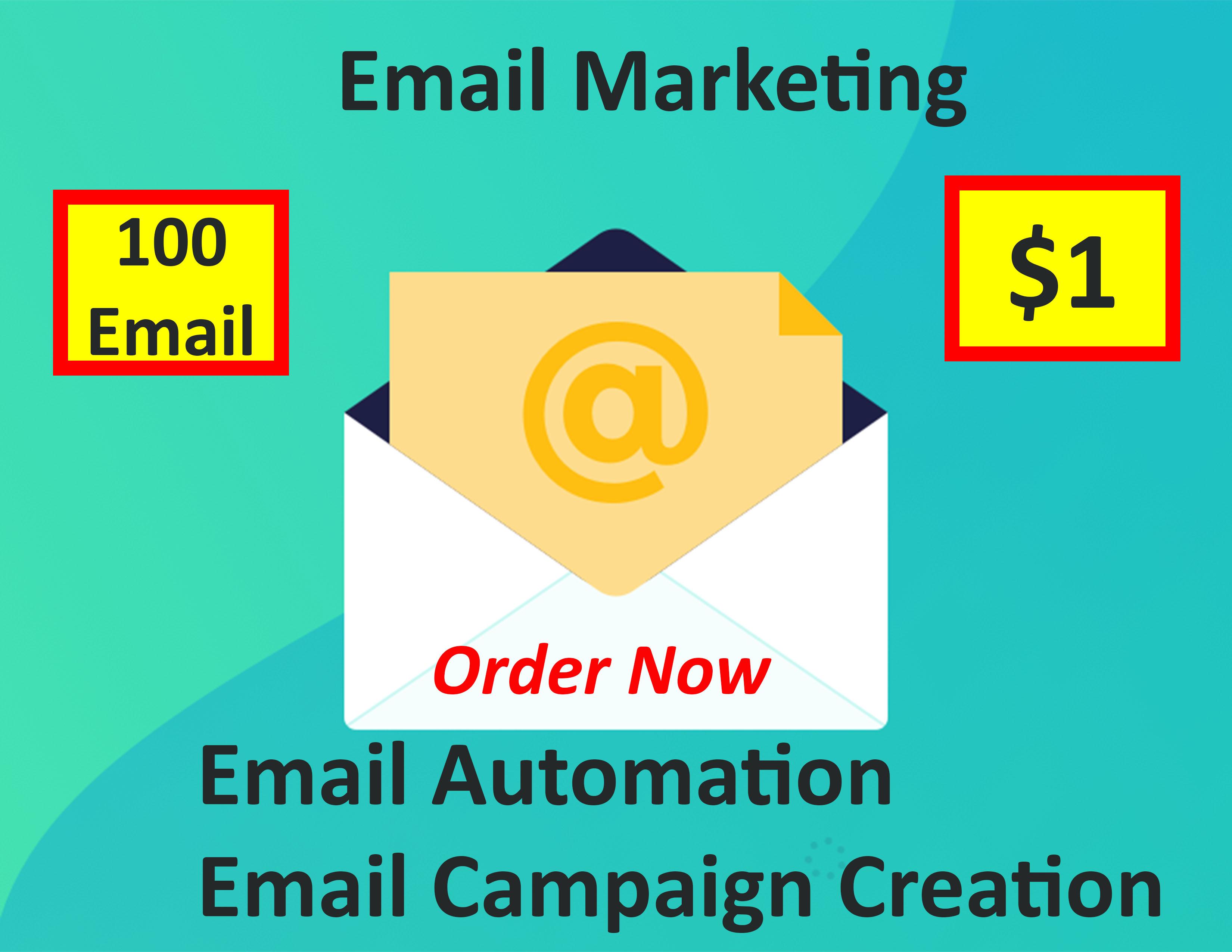 I will do email collection, campaign and email automotion for your business