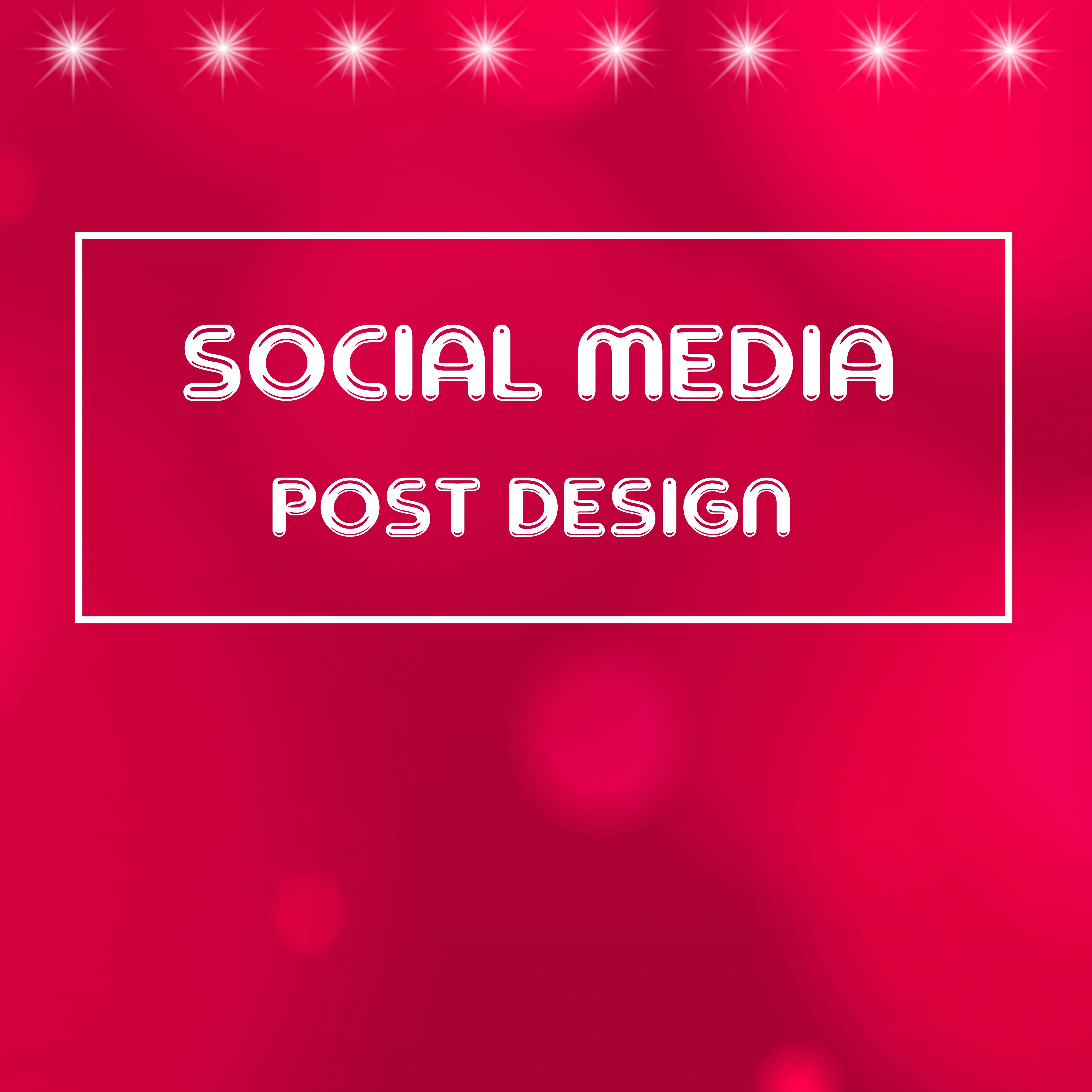  I Will Do Attractive Social Media Post Design