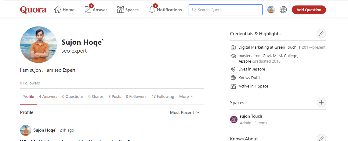  I will Provide 10 High Quality Qoura Answers