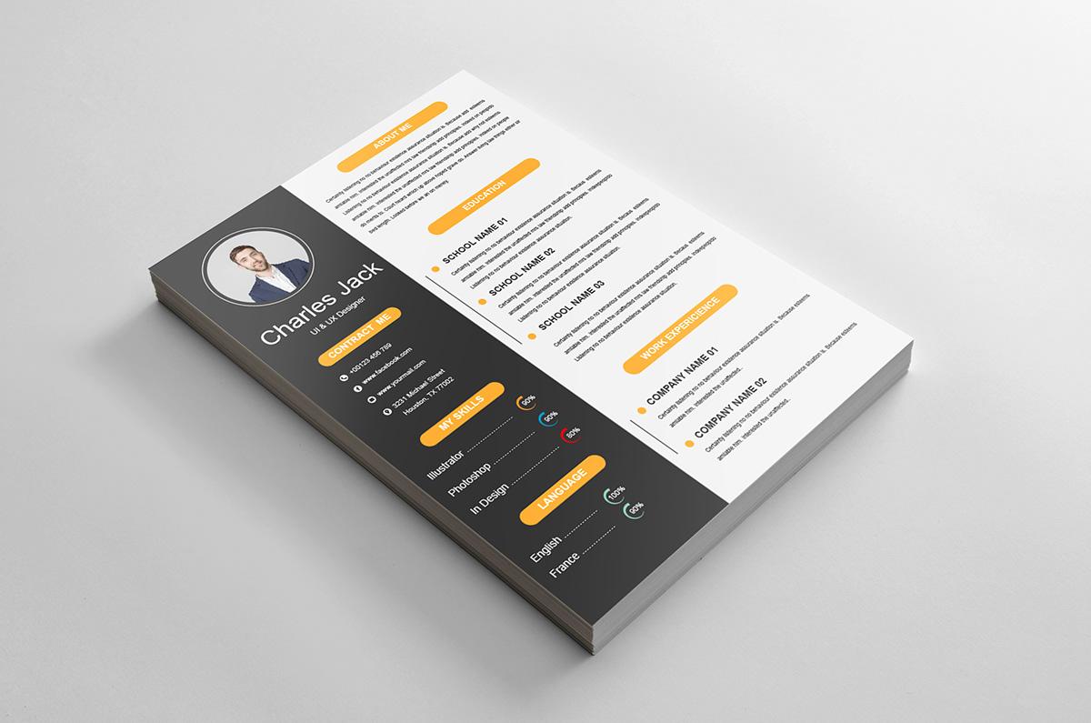I will do modern ,custom resume design