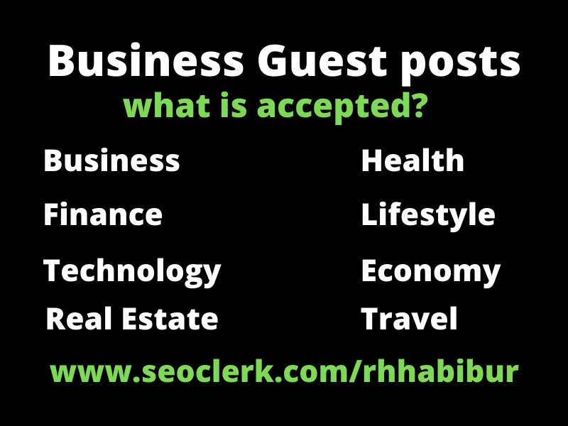  Business guestpost on high authority blog, dofollow permanent backlinks