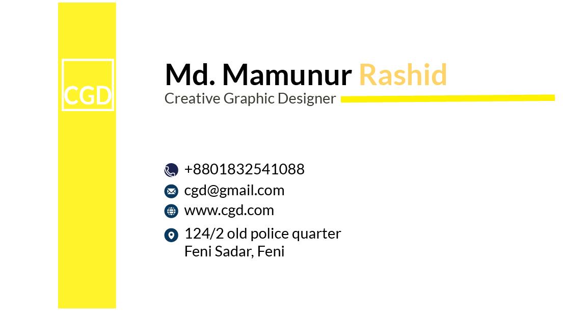 I will Design Minimal, Stylish & Elegant Business Card for You