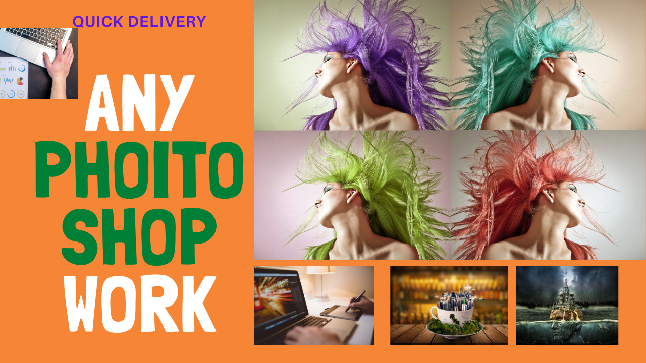 I will do any professional picture editing using Adobe PS