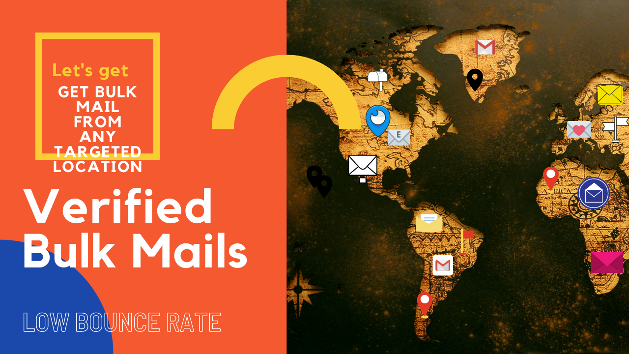 You will be provided 1k valid email for marketing purposes