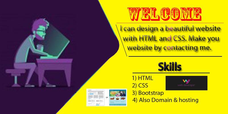 Design your own website........