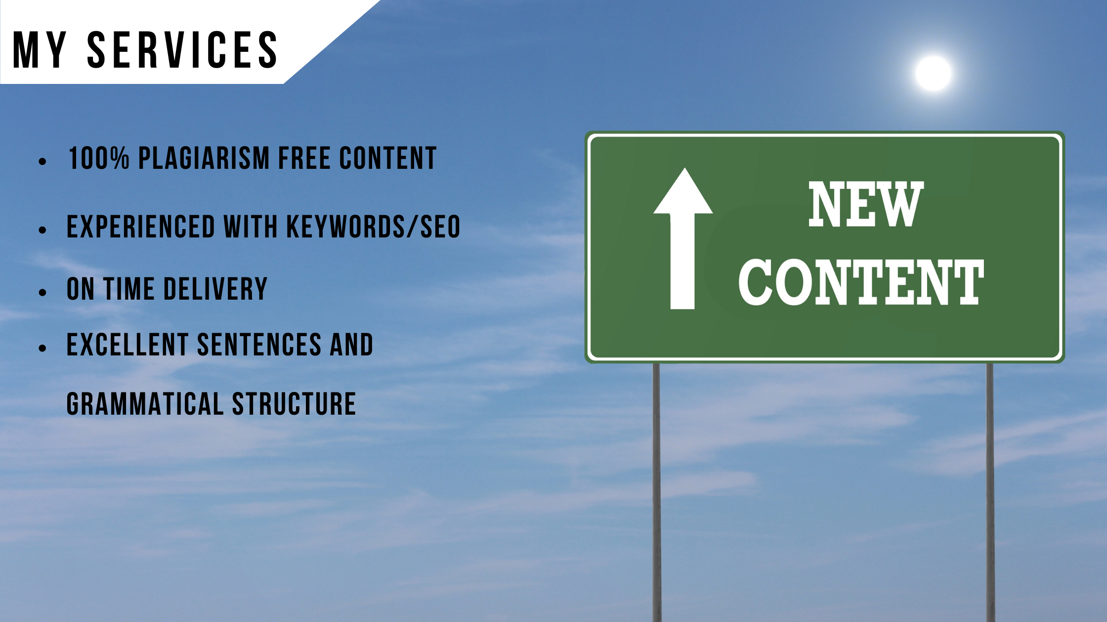 I will provide you the best content for your website or business.