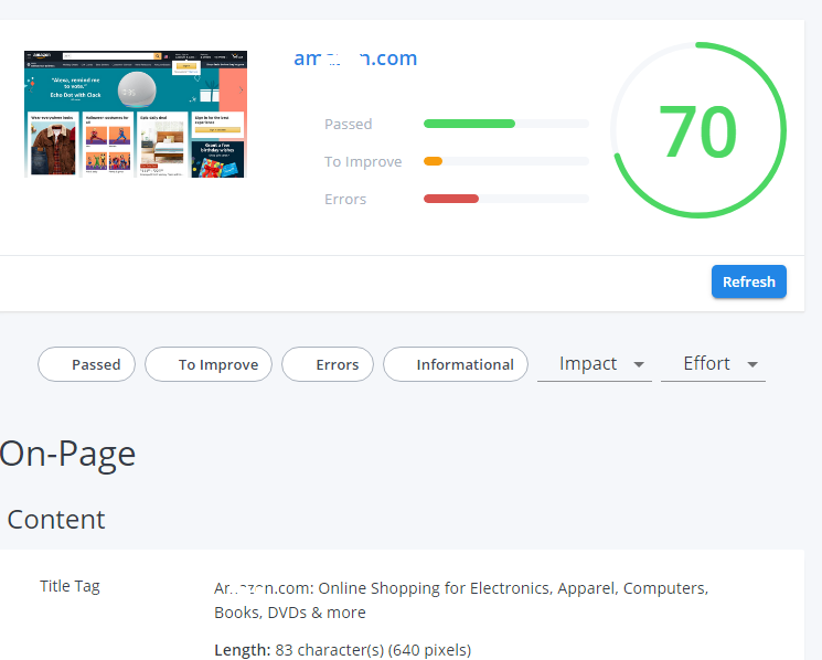 Do SEO Website Audit of your site 