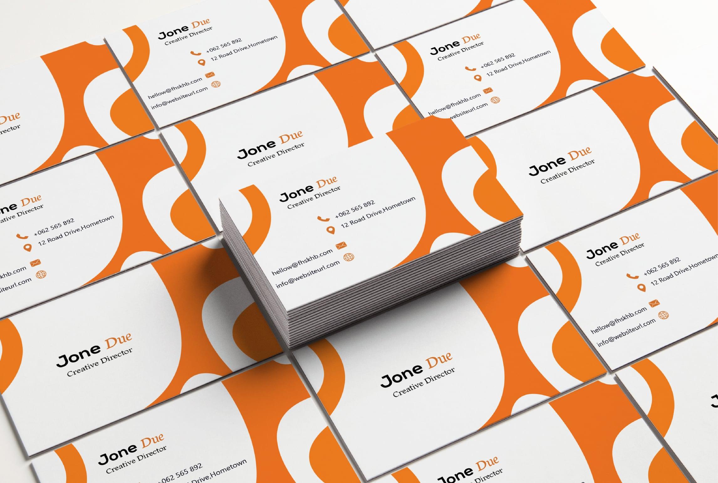 I will create Unique, professional business card design