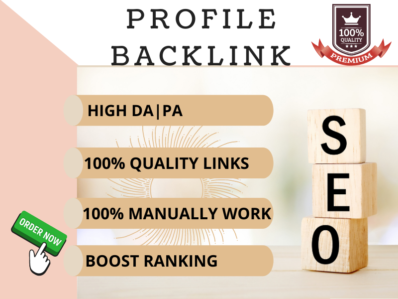 100 Extremely effective high authoriy profile backlink