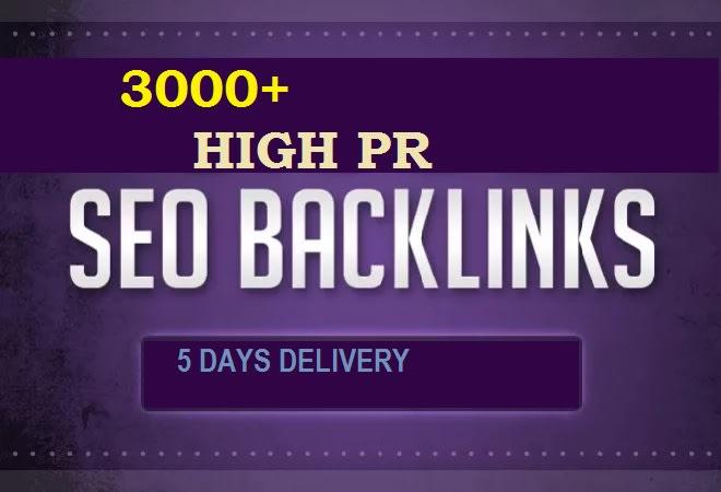  I will create for you 3000+ unique profile high pr seo backlinks