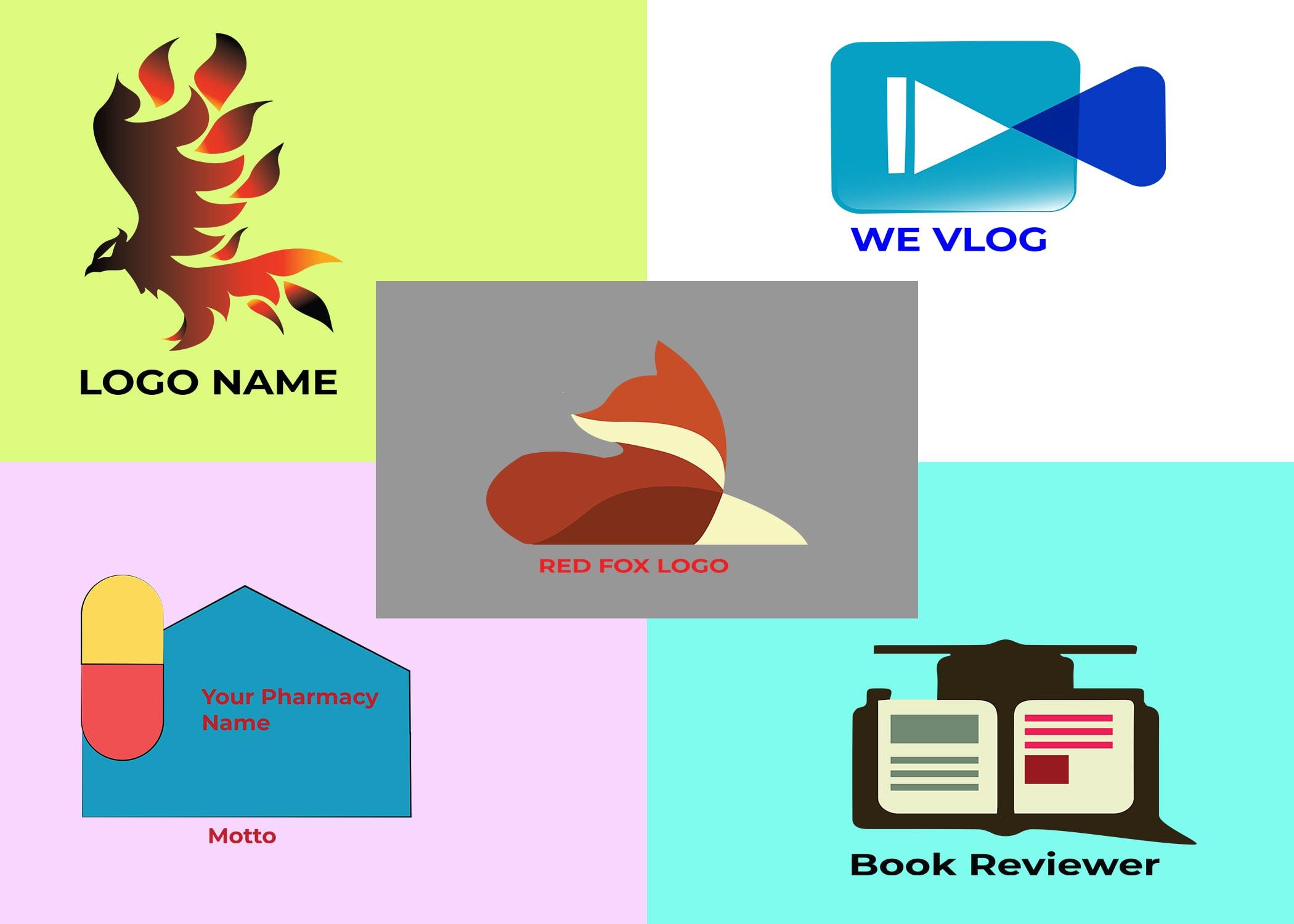 I will design modern aesthetic startup and new business logo.