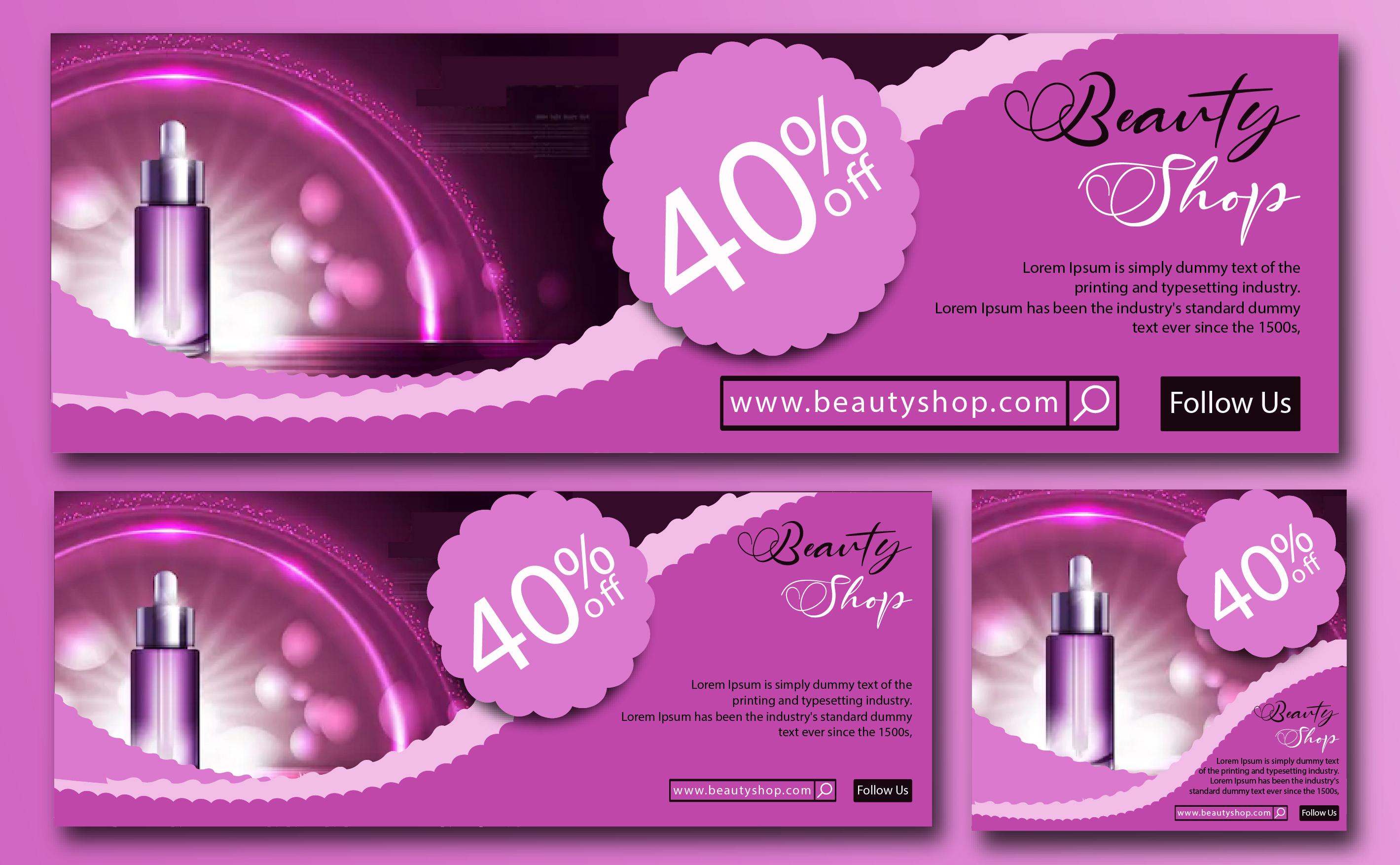 I will design professional banner for your business