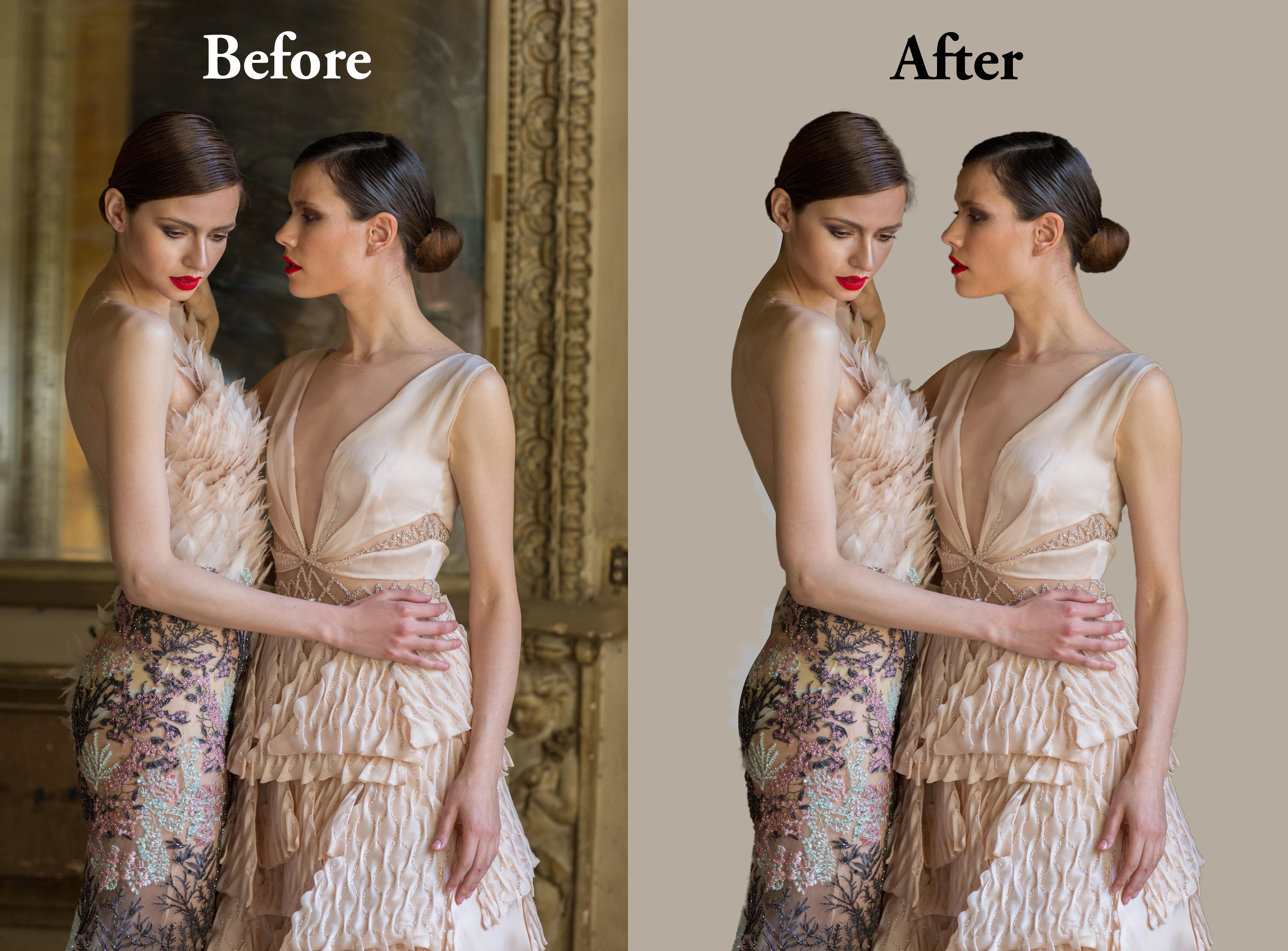 I will do 2 background remove with fast delivery 