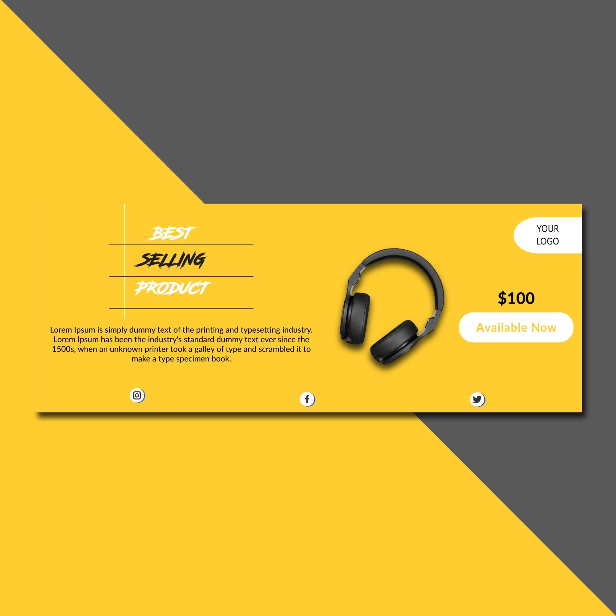 I will design awesome creative web bannner and slider 