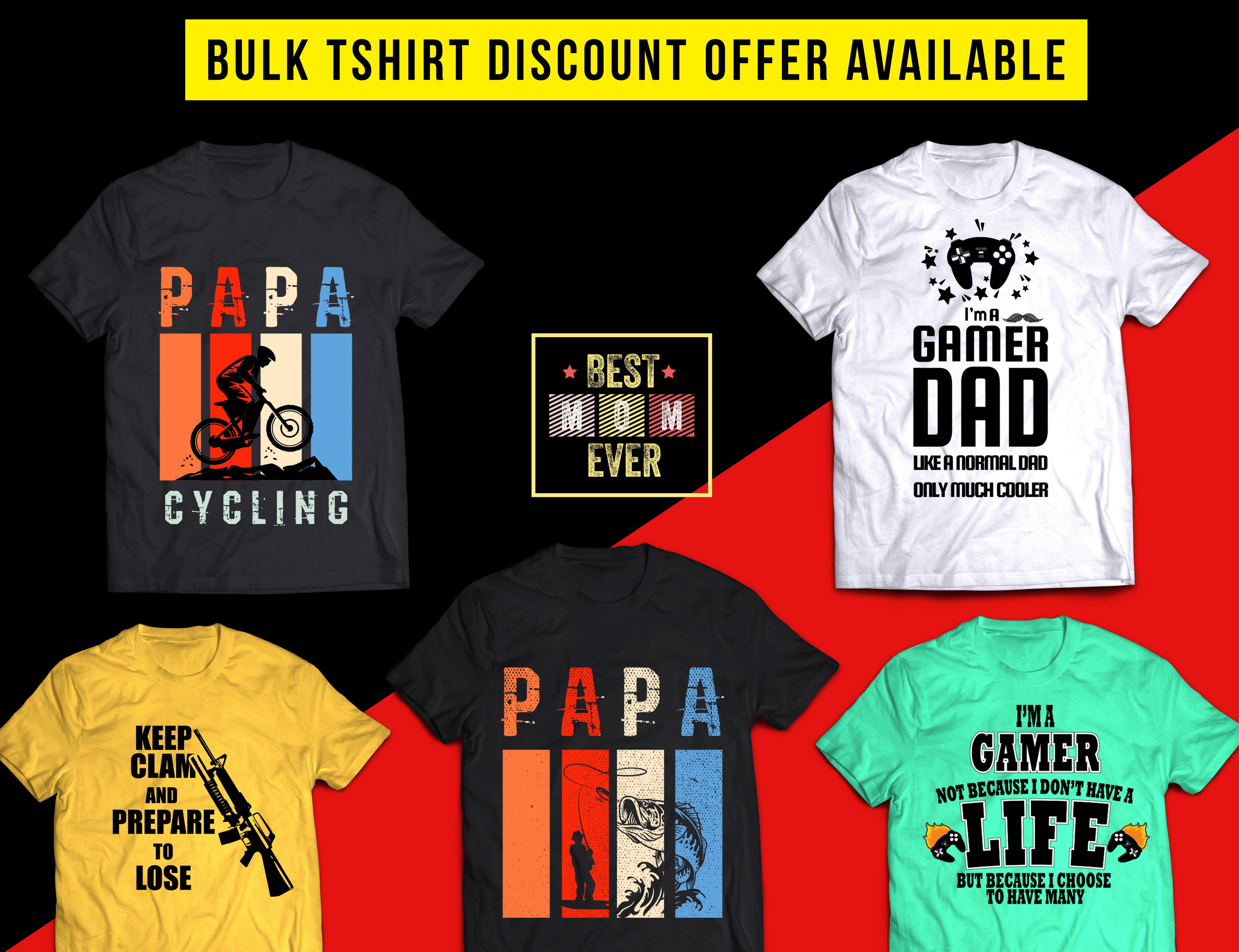 I will create professional amazing eye catching pod tshirt design bulk superfast