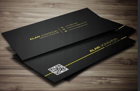 I will unique and luxury business card design