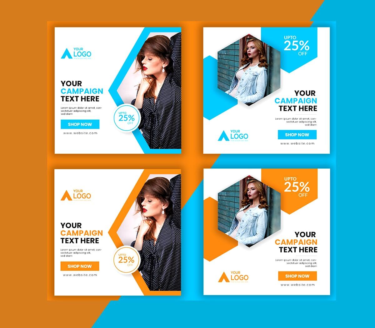 I will design social media post,cover,ads and banner for your services