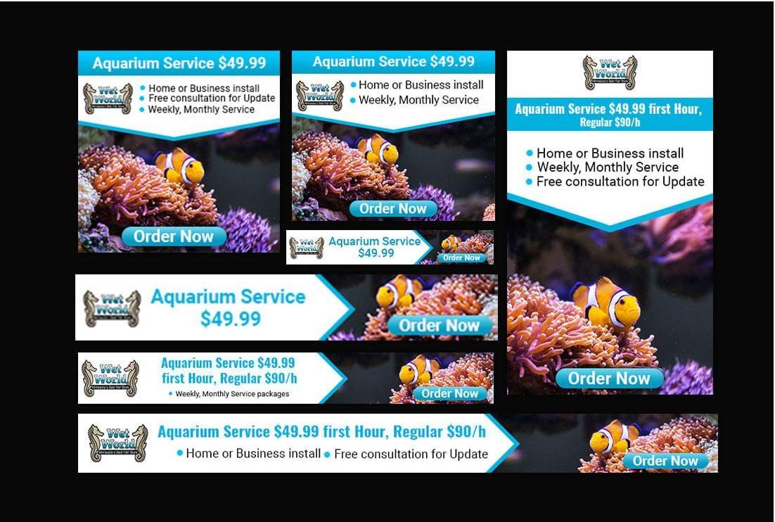 I will do google banner ads, display, adwords design