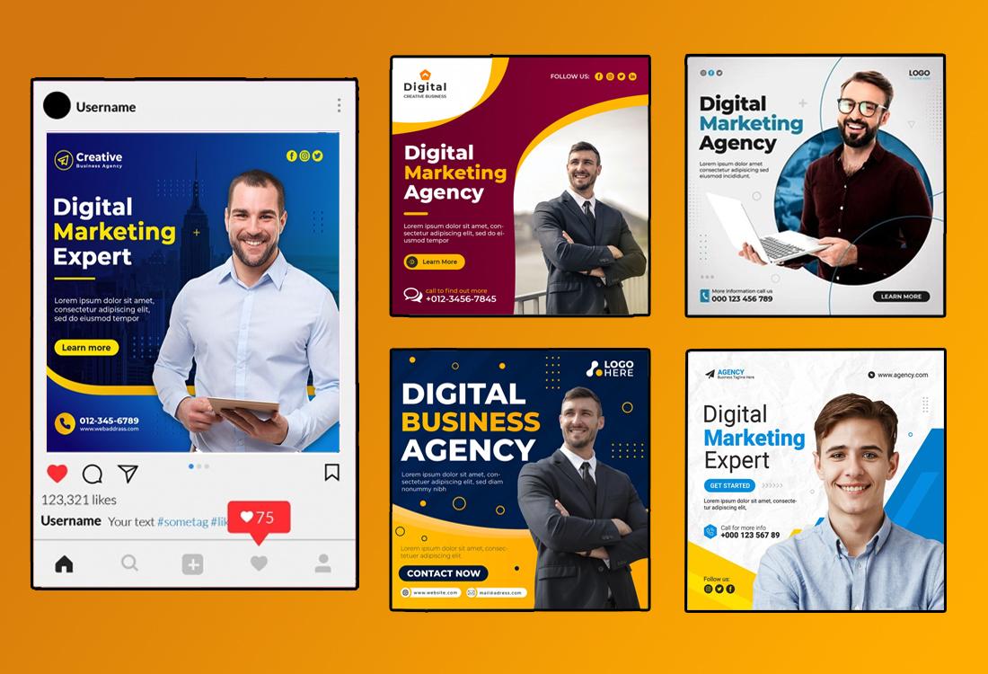 Design Social media post,ads,banner,story or banner ads for your services