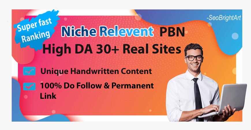 Niche relevant PBN - 10 Posts - DA30+ Super Fast Proven Ranking - Quality Sites