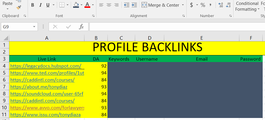 I Will Do 100+ High DA Profile Backlinks Manually For SEO Ranking
