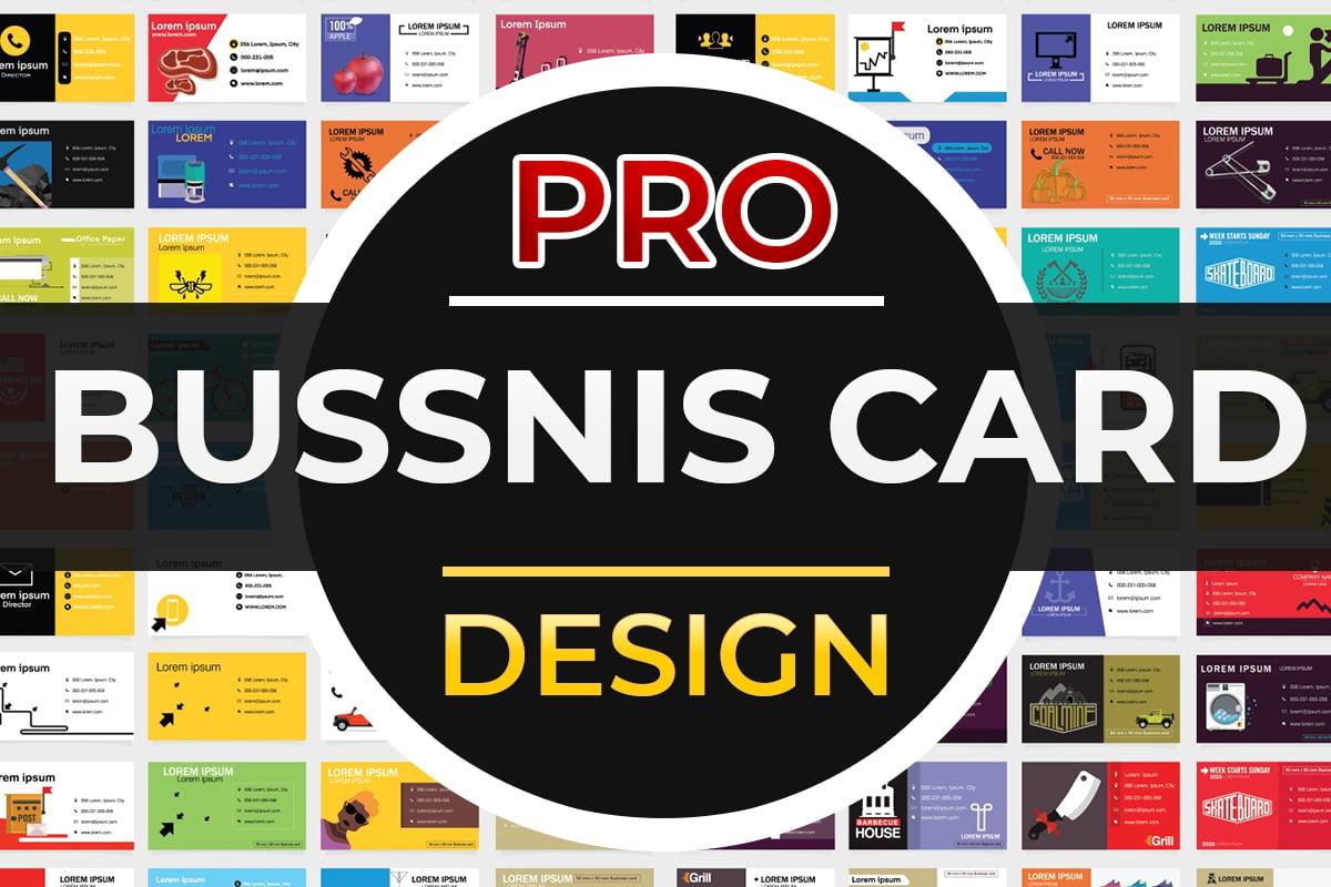 create a professional business card design