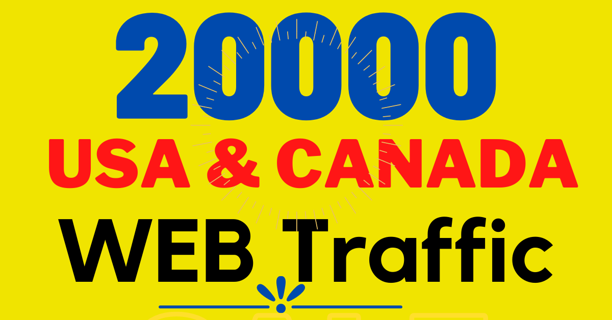 5000+ nonstop USA and CANADA keyword Targeted web traffic to your website 