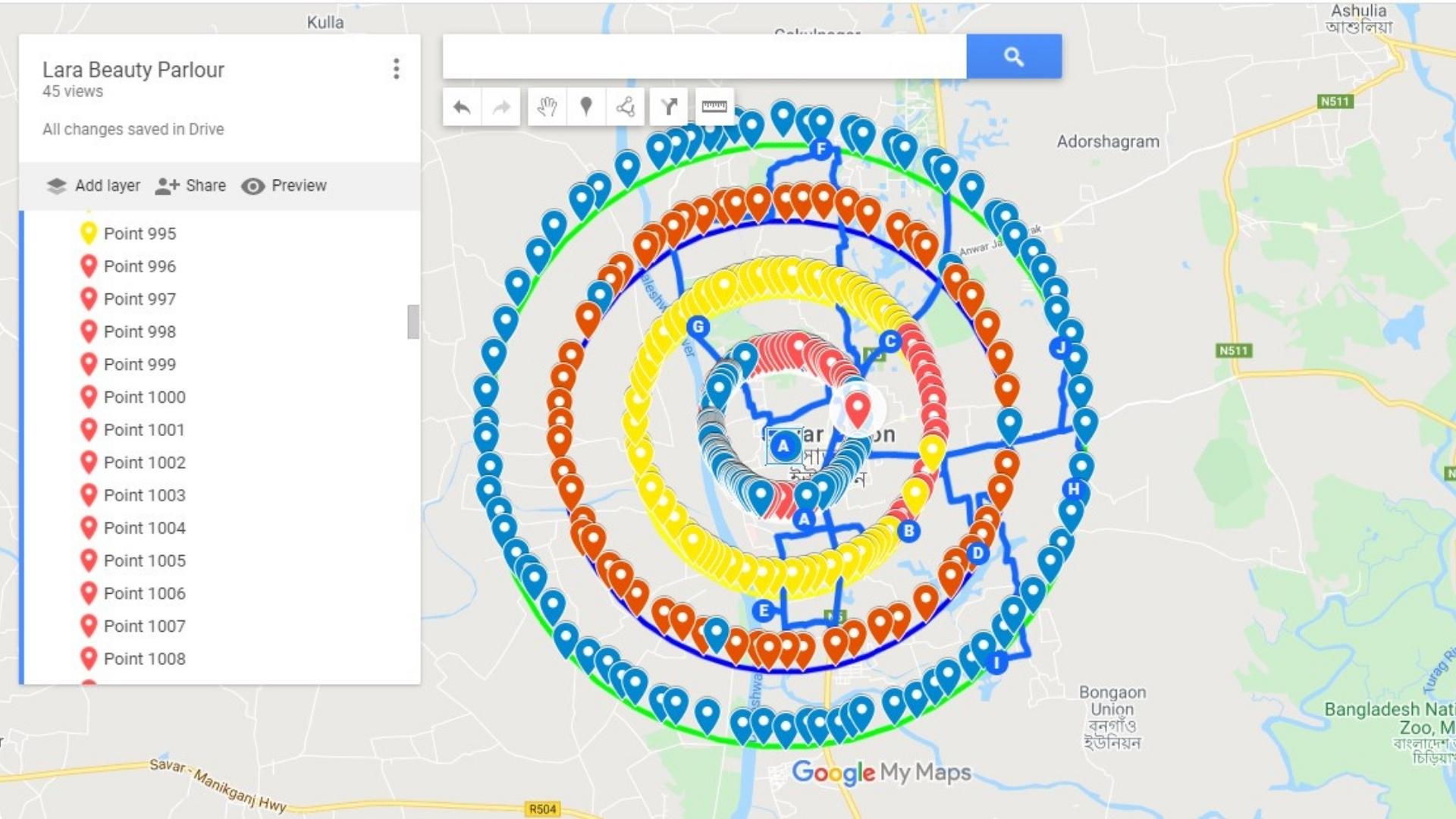 I will add 2000 google maps pointers on your google my business profile