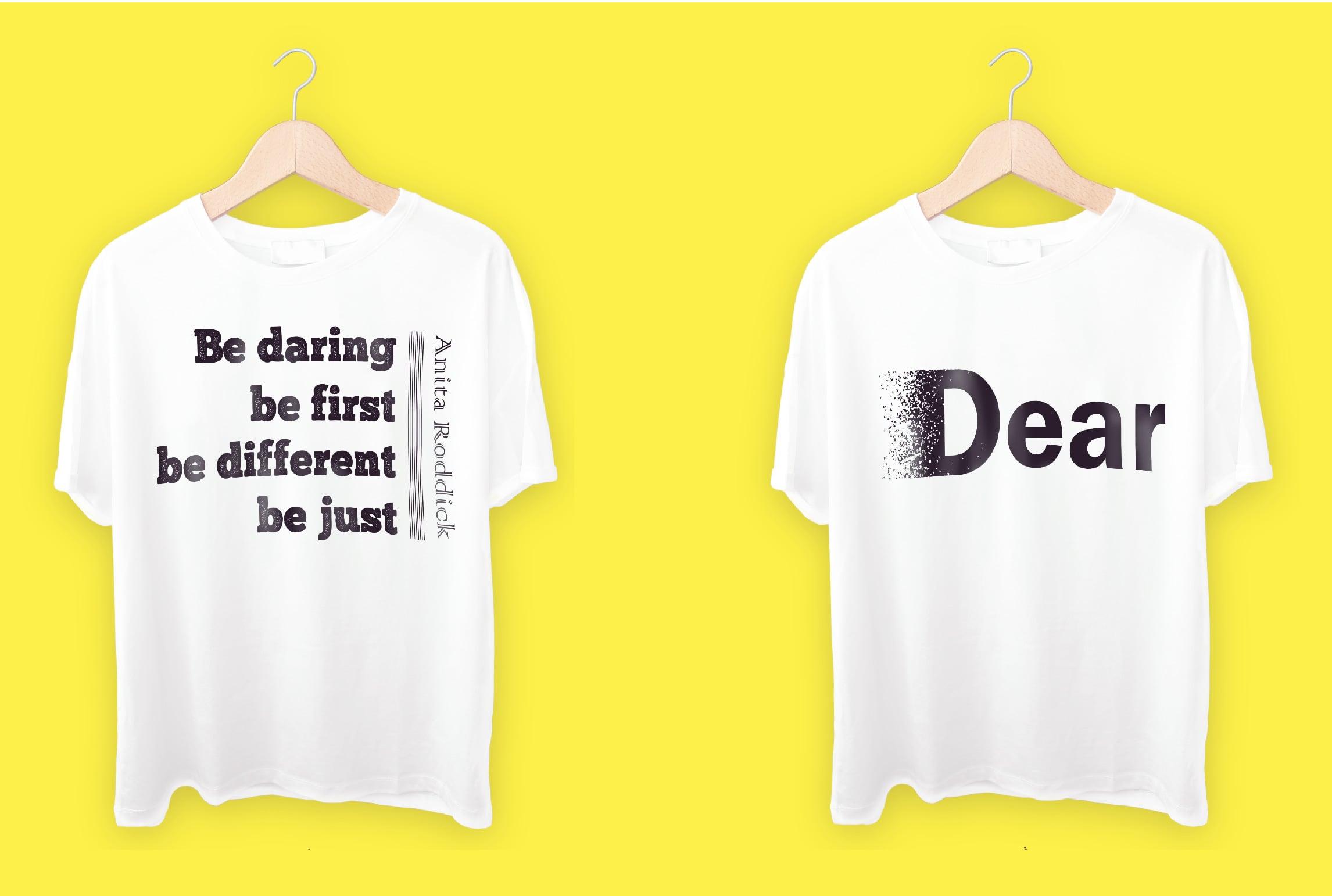 I will do trendy typography t-shirt design