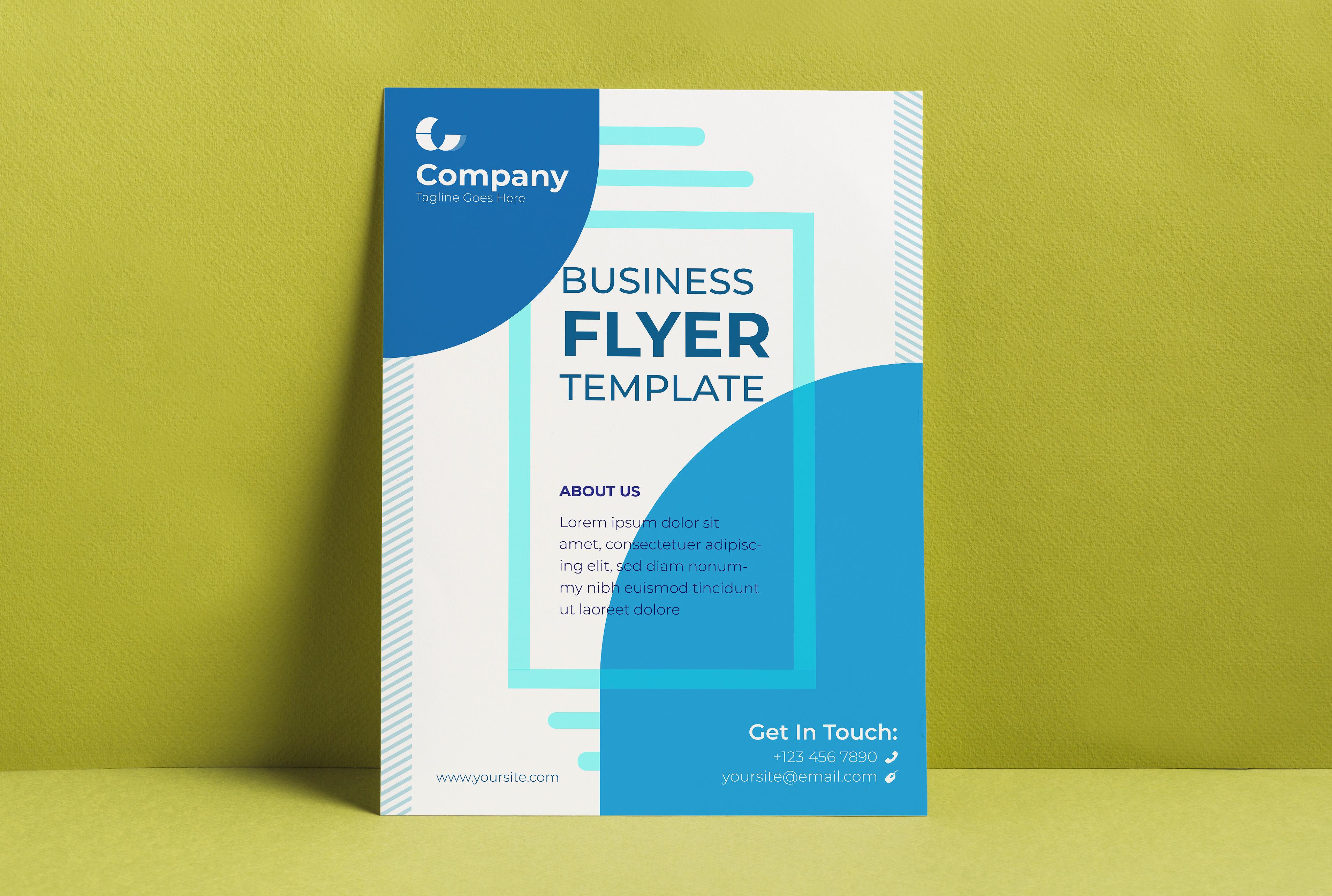 Professional flyer for business, product, food and so on