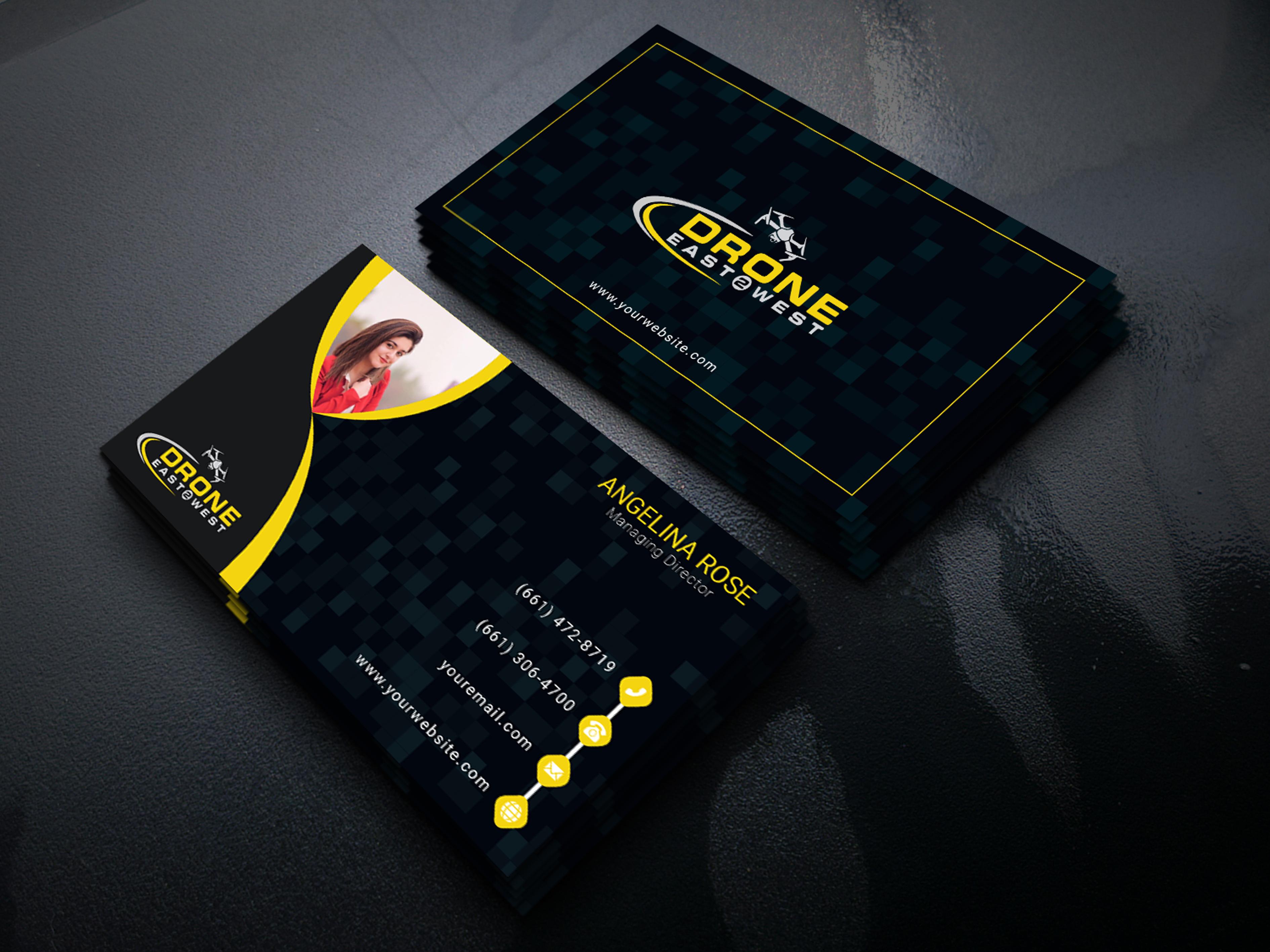 I will design modern luxury business card