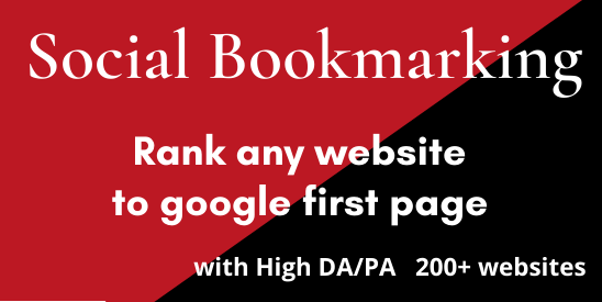 I will create manual 10 social bookmark 