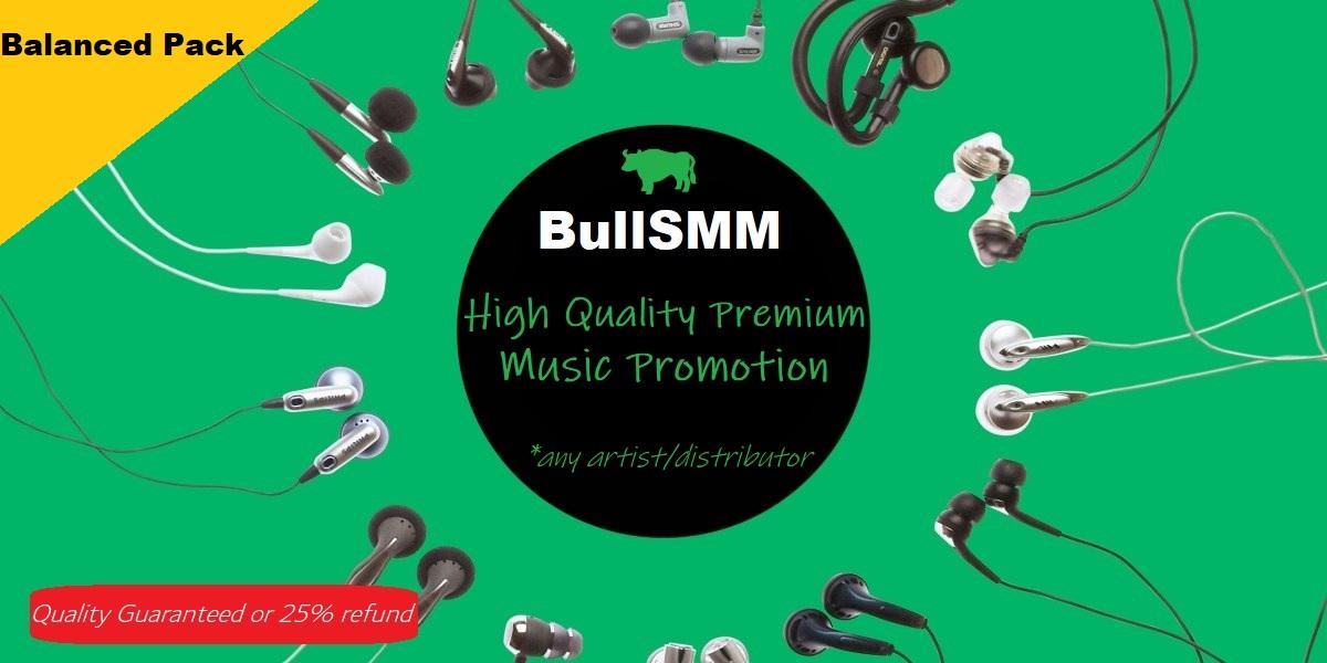 High Quality Music Promotion Artist Playlist Song Monthly Premium USA