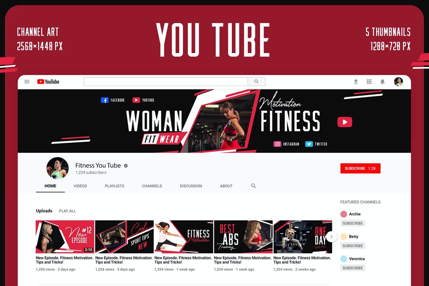 I will design an outstanding YouTube Banner or Cover Design