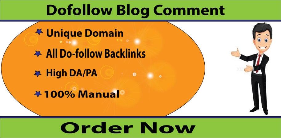 Provide 50+ Do-follow Blog Comments Backlinks High Quality, General Sites
